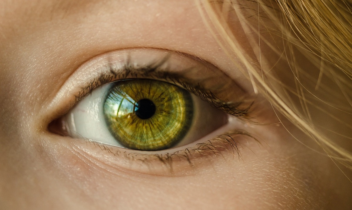 zelené oči